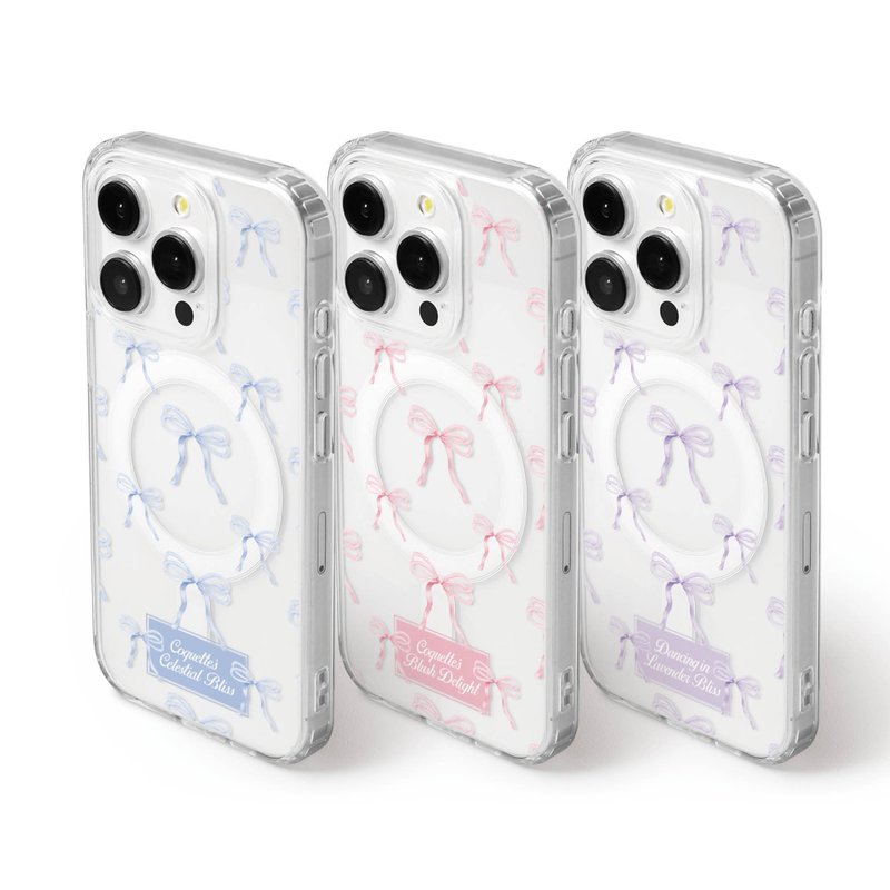 coquette series MagSafe case 3 Color - Phone Cases - Plastic Multicolor