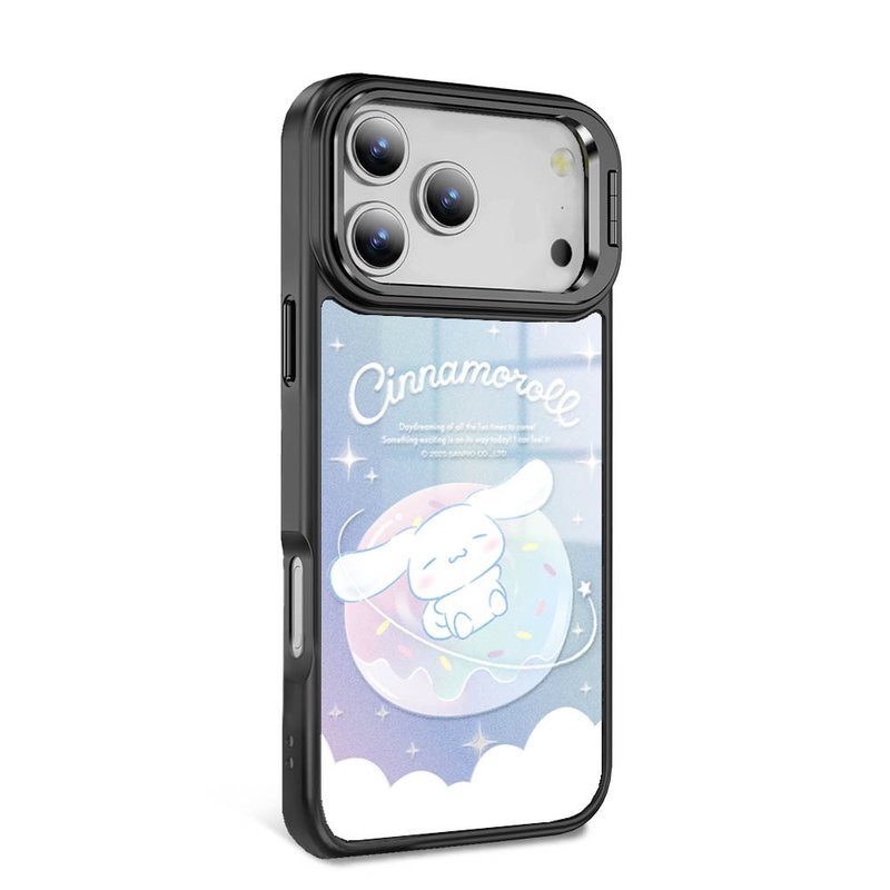 iPhone全系列軍規防摔合金框隱形立架鏡面磁吸殼-蒼穹大耳狗D - 手機殼/手機套 - 其他材質 多色