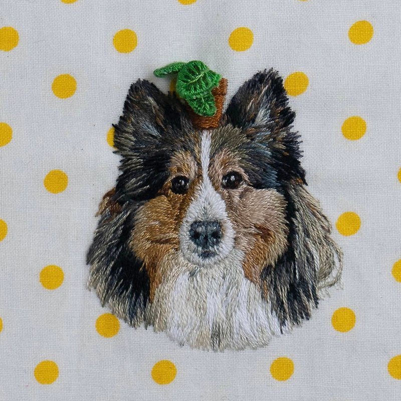 Pets embroidery - หมอน - งานปัก หลากหลายสี