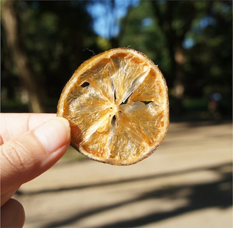 【Afternoon snacks light】 in the ground fragrant lemon dry (120g / can) - Dried Fruits - Fresh Ingredients 