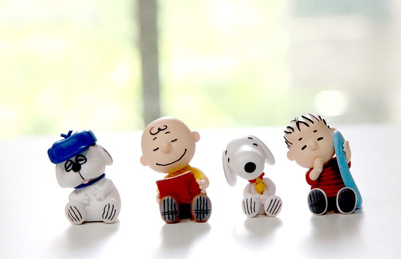 Snoopy Japan - Oblique Shoulder Series Doll (Four Into) - ของวางตกแต่ง - วัสดุอื่นๆ หลากหลายสี