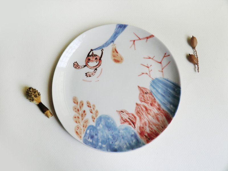 Monster's Prairie Dream Dinner Plate - Plates & Trays - Porcelain White