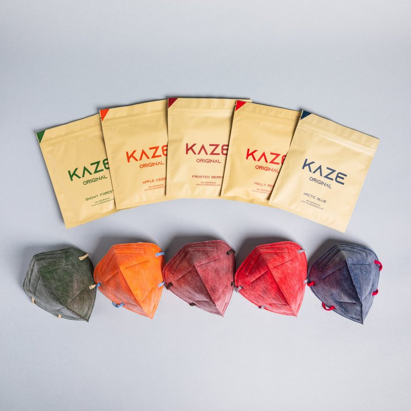 KAZE 軟糖系列 3D立體口罩 (一盒十片入) - 口罩/口罩收納套 - 其他人造纖維 多色