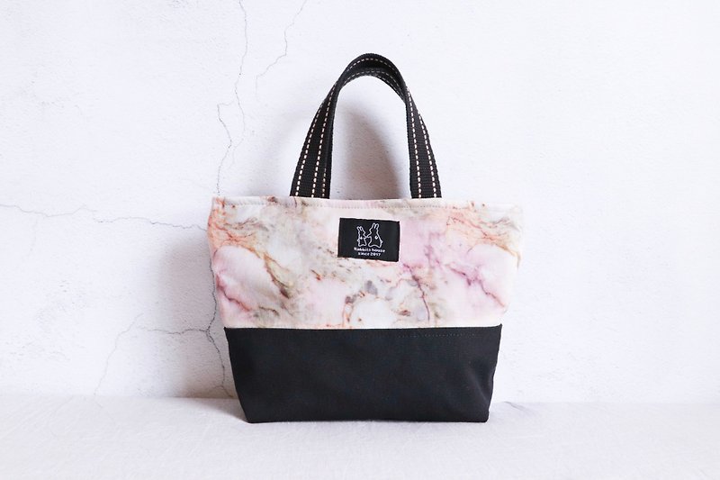 Marbling lightweight handbag - Handbags & Totes - Cotton & Hemp 