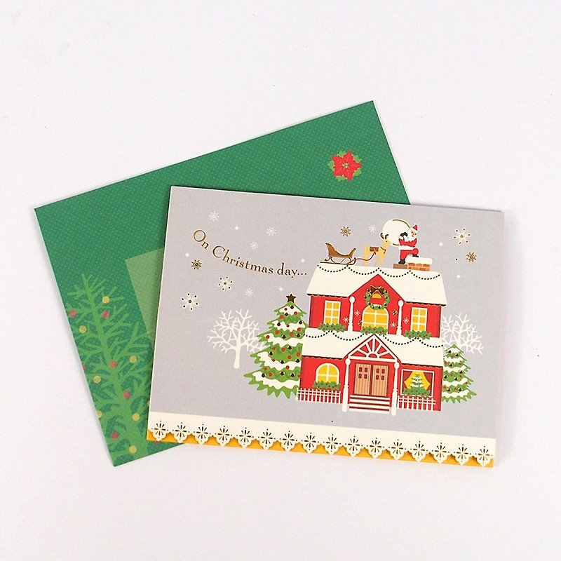Warm and harmonious three-dimensional Christmas tree Christmas card【Hallmark-Card Christmas Series】 - Cards & Postcards - Paper Multicolor