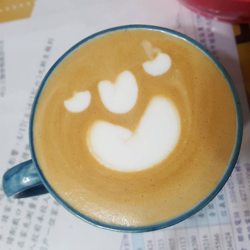 Unplugged Coffee Latte Art Formula Couple Learning at Zhongli Market - Cuisine - Fresh Ingredients 
