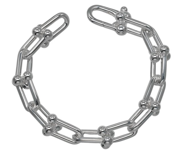 TIFFANY&CO. ティファニー ハードウェア ラージリンク ブレスレット 楽天市場】ティファニー ハードウェア ラージリンク