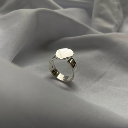 lisoo-jewelry 戒指 925純銀 flat ring01