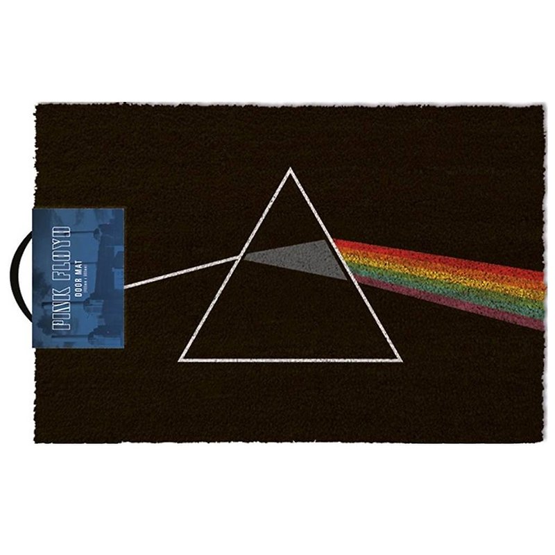 【Pink Floyd】Pink Floyd - Dark Side Of The Moon Imported Doormat - พรมปูพื้น - วัสดุอื่นๆ หลากหลายสี