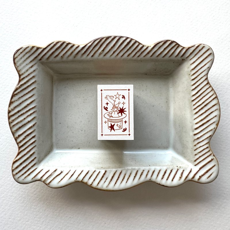 預購/ 12月底出貨【小小舞台】魔法師的帽子 印章 - 印章/印台 - 塑膠 