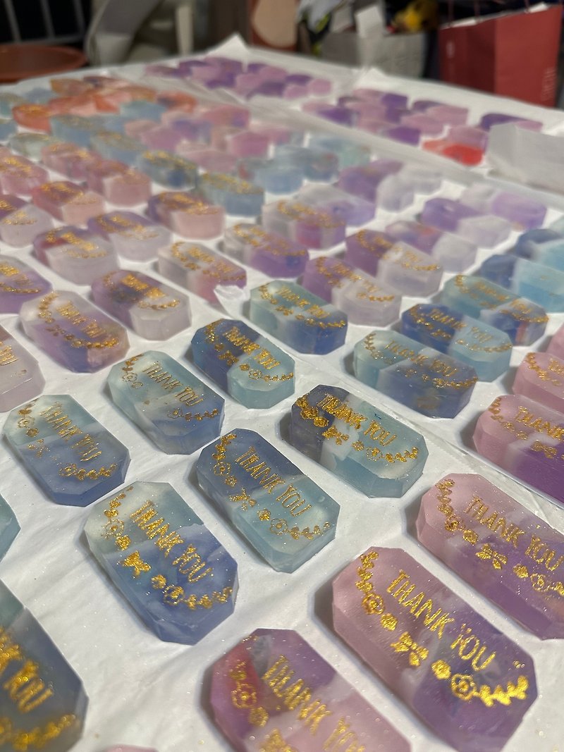 Customized Gemstone soap (return gift thank you gift) - Soap - Other Materials 