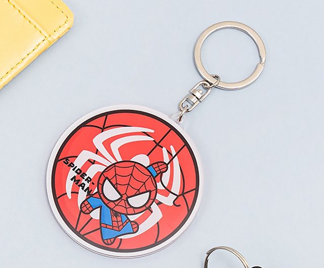 マーベル MARVELアクリル両面ペンダントキーホルダー アイアン