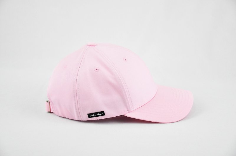 ENDURE design/endure 英文草寫字體/粉紅色 - 帽子 - 棉．麻 粉紅色