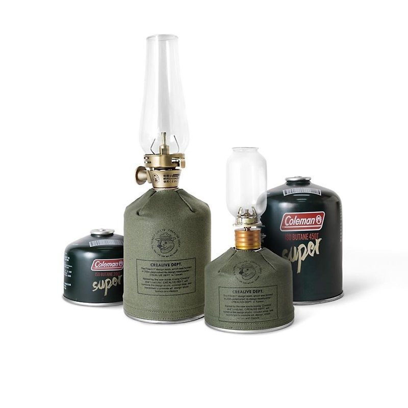 Filter017 Waxed Canvas Gas Canister Cover / Wax Canvas Gas Canister Cover - ชุดเดินป่า - ผ้าฝ้าย/ผ้าลินิน 