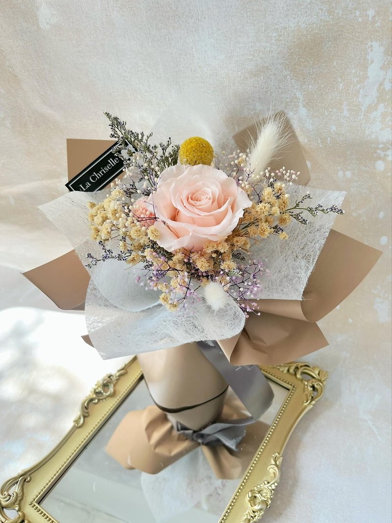 Preserved Flower bouquet - Dried Flowers & Bouquets - Other Materials Pink