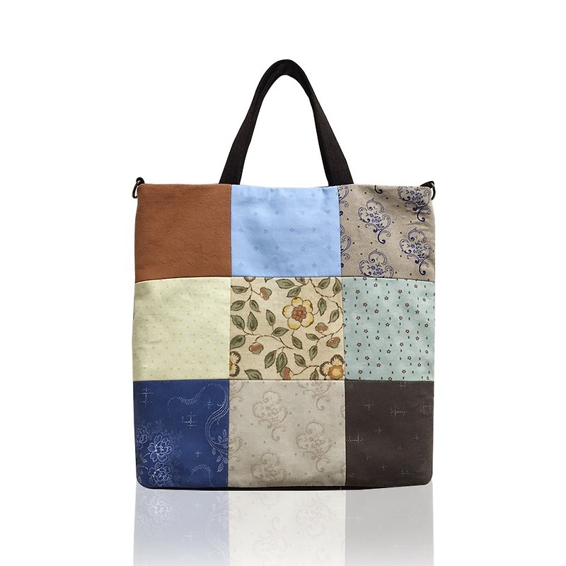 Parquet Travel is handy - Messenger Bags & Sling Bags - Cotton & Hemp Multicolor
