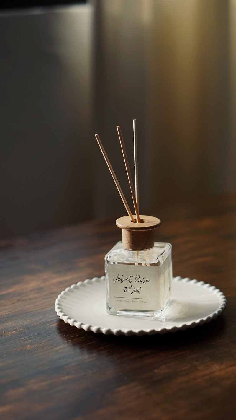 【Rose and Ebony Velvet Rose & Oud】 Vine Branch Aroma Diffuser 150ML - Fragrances - Other Materials 