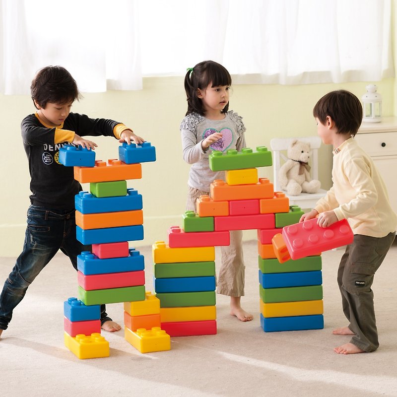 Brick Me (90pcs) - Kids' Toys - Plastic Multicolor