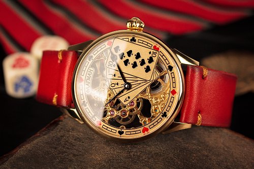 Flagman & Co. 賭場手錶, 手工手錶, 鏤空手錶, 婚姻觀, 機械表, 客製化手錶