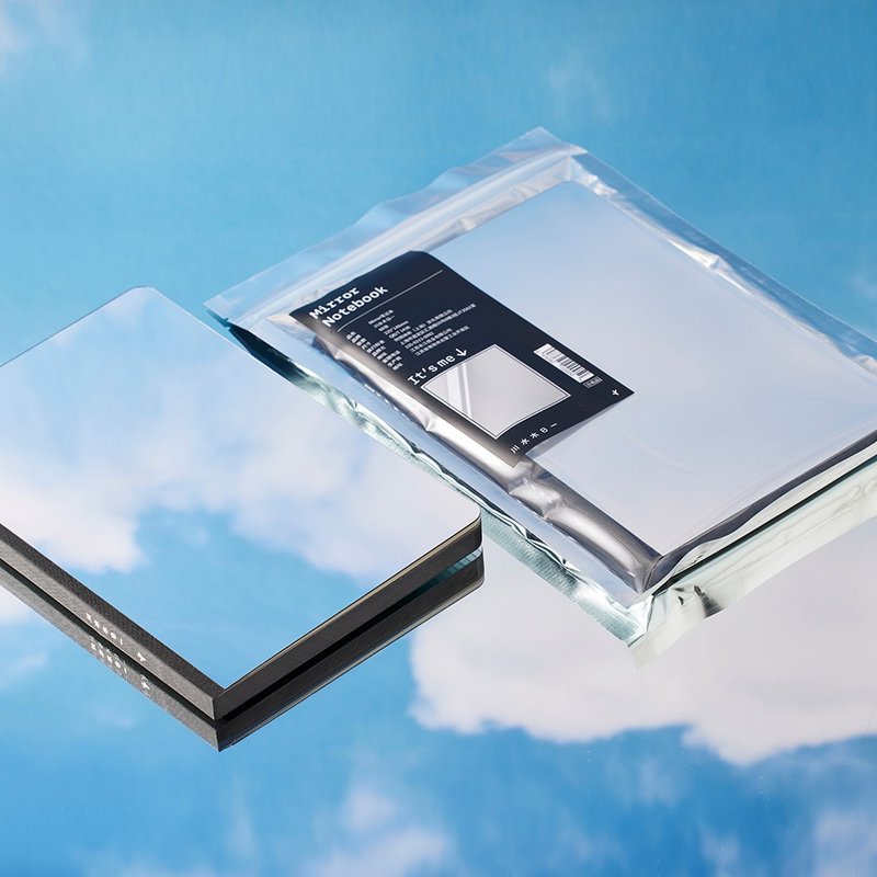 川水木日一 Mirror 鏡面筆記本 - 筆記本/手帳 - 其他材質 銀色