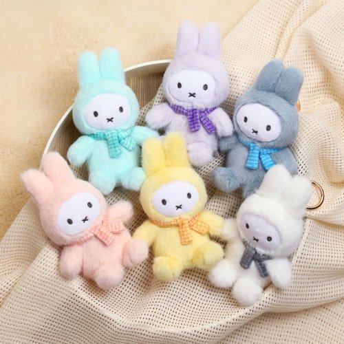 VIPO Gift Store VIPO Miffy 馬卡龍毛毛吊飾盲盒 (隨機包裝) MIF37442