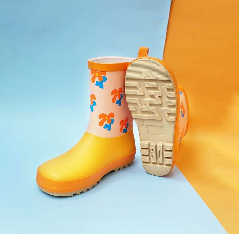 Flower Rain Boots - Kids' Raincoats & Rain Gear - Rubber 