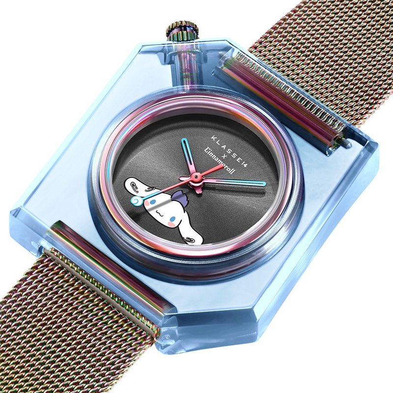 KLASSE14 x Sanrio CINNAMOROLL K14 blue steel belt 40MM - Couples' Watches - Silicone Multicolor