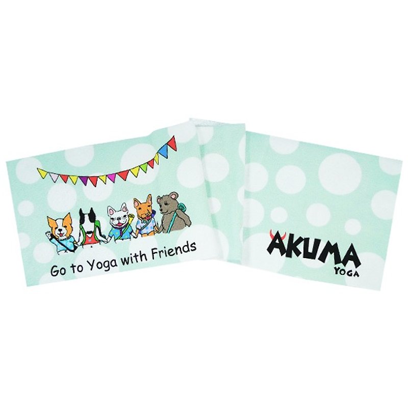 AKUMA Hu Peng Ying Companion Sports Towel - Towels - Cotton & Hemp Multicolor
