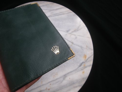 Rolex clearance passport holder