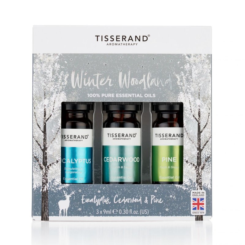 【聖誕交換禮物1399】北歐森林精油禮盒 附禮袋 WINTER WOODLAND - 香氛/精油/擴香 - 精油 咖啡色