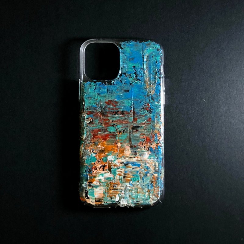 Acrylic Hand Paint Phone Case | iPhone 11 pro |  Atlas - Phone Cases - Acrylic Multicolor