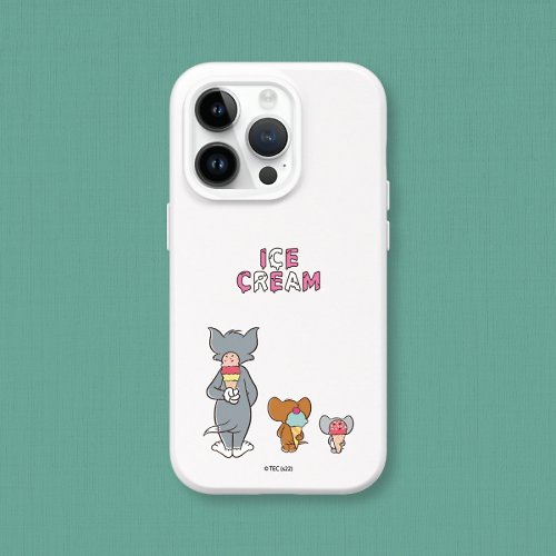 犀牛盾RHINOSHIELD SolidSuit 背蓋手機殼∣湯姆貓與傑利鼠/Ice Cream for iPhone