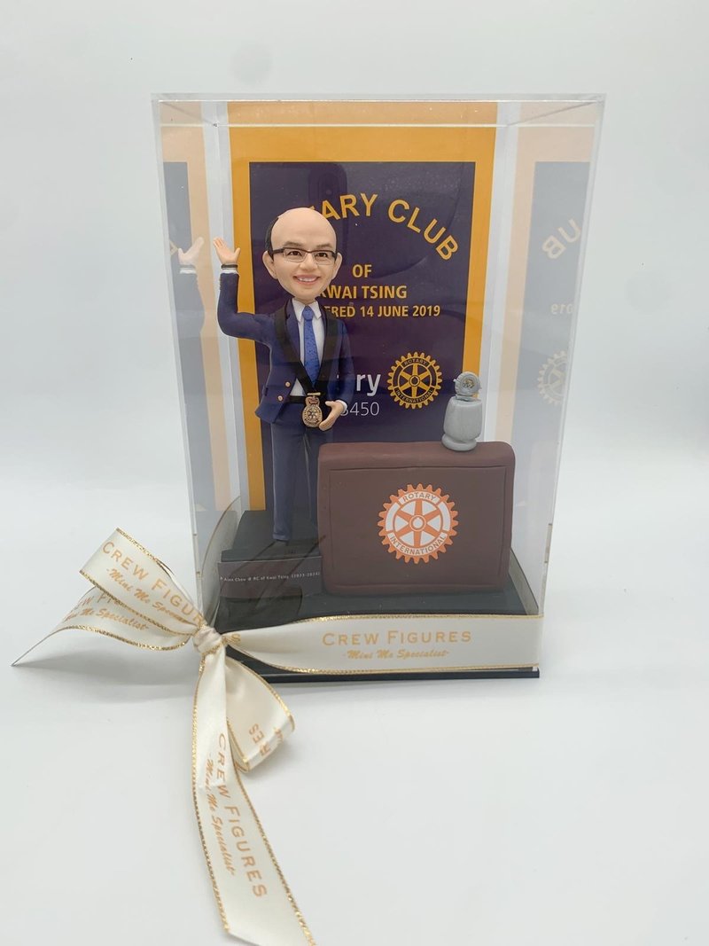 Rotary Club Gold Medal Award Ceremony Scene Company Commemorative Gift, Award Souvenir, Award Commemoration - Pottery & Glasswork - Pottery Multicolor