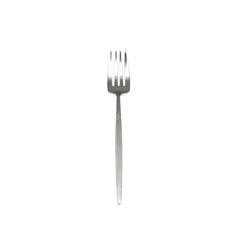 | Cutipol | MOON  Matte Dessert Fork - Cutlery & Flatware - Stainless Steel Silver