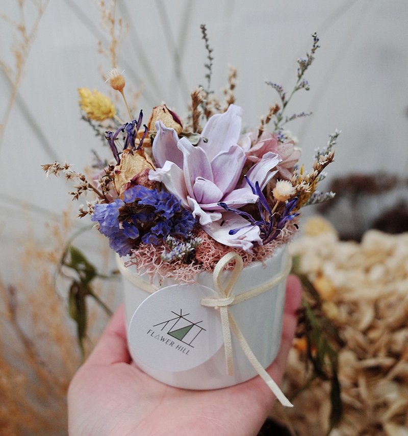 Natural Diffuser Table Flowers Valentine's Day Dried Flowers Home Memorial Day Graduation Marriage - ช่อดอกไม้แห้ง - พืช/ดอกไม้ 