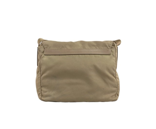 日本直送 名牌中古包 】PRADA プラダ ショルダーバッグ ベージュ