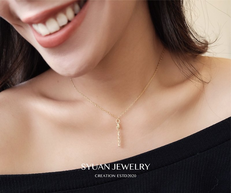 SYUAN JEWELRY | Stargazing 18K Stone Plated Necklace