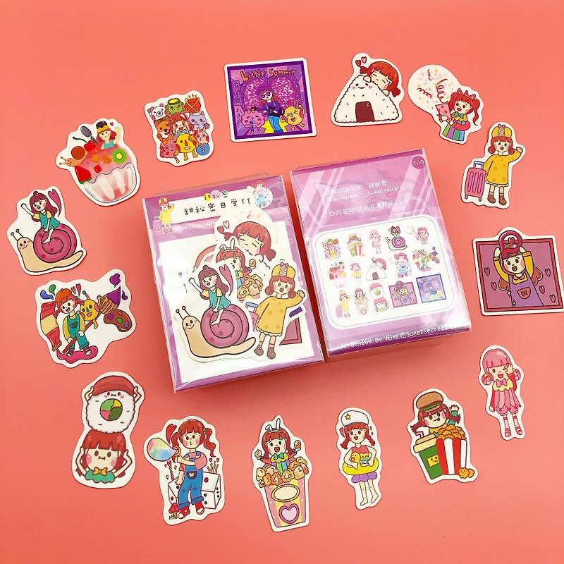 Sweet Secret Daily II / Sticker Pack - Stickers - Paper 