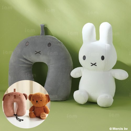 我適文創 【MIFFYxVIPO】二合一百變娃娃U型頸枕 旅行枕