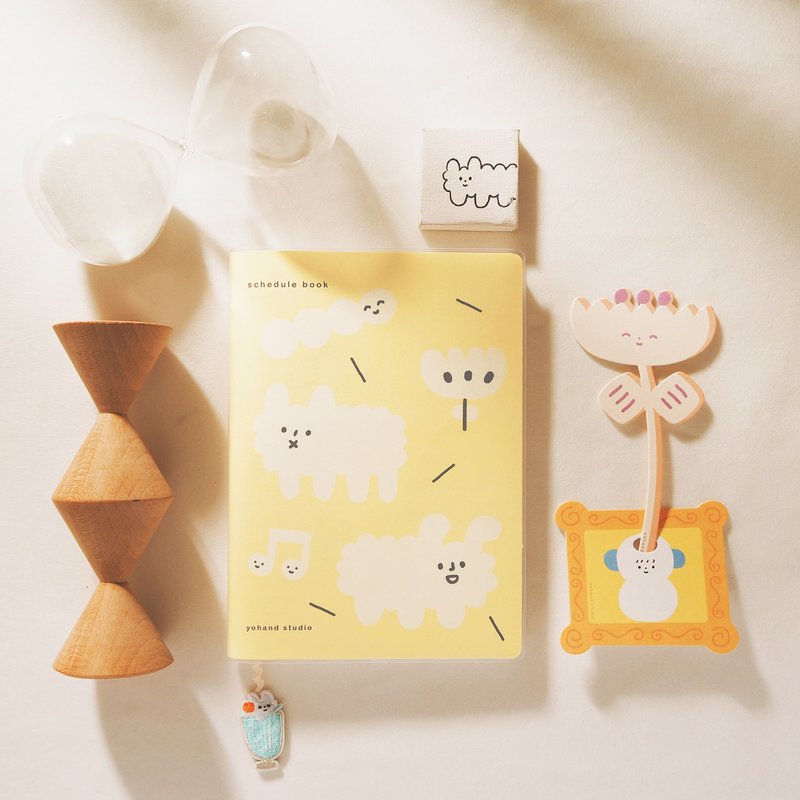 Fluffy - Schedule book - Notebooks & Journals - Paper Yellow