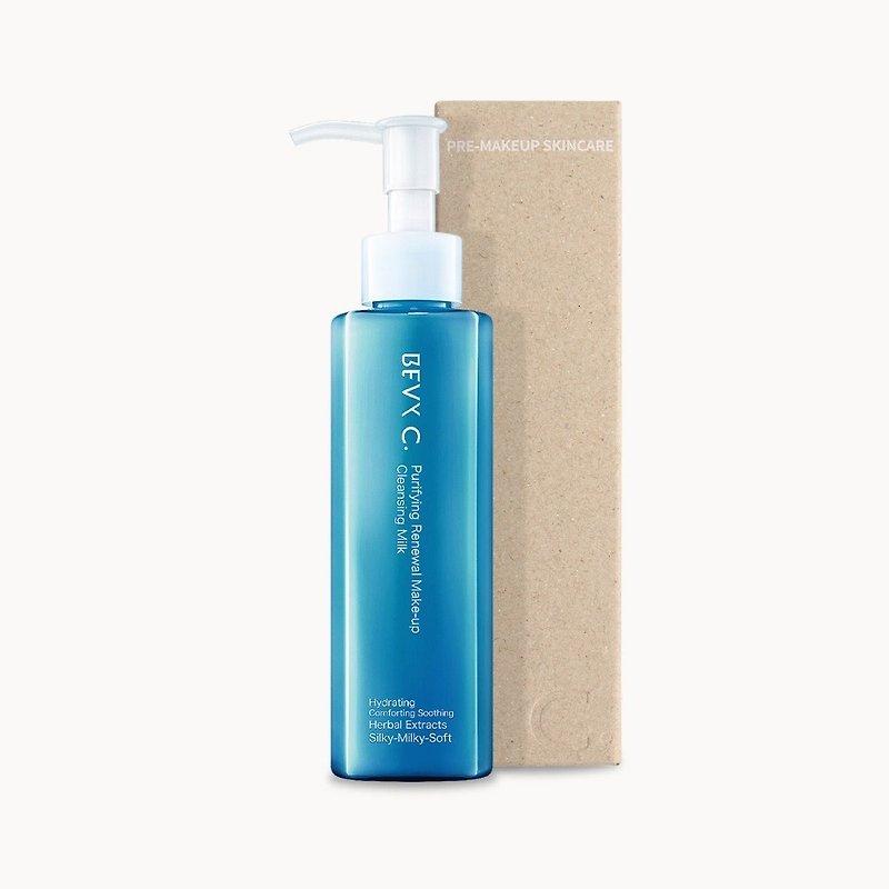 【BEVY C.】Purifying Renewal Make-up Cleansing Milk 140mL (EXP:2025.06) - Facial Cleansers & Makeup Removers - Other Materials Blue