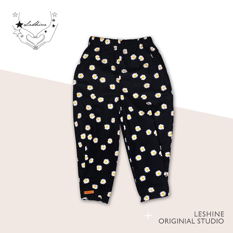 Personalized discount trousers - black humor children&#39;s custom shrink pants LeShine [handmade children&#39;s clothing series]