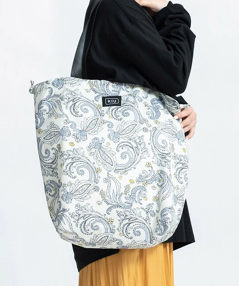 [Hot Pre-Order] KiU Folding Storage Shopping Bag A (4 Styles) K82 2WAY Lightweight Drawstring