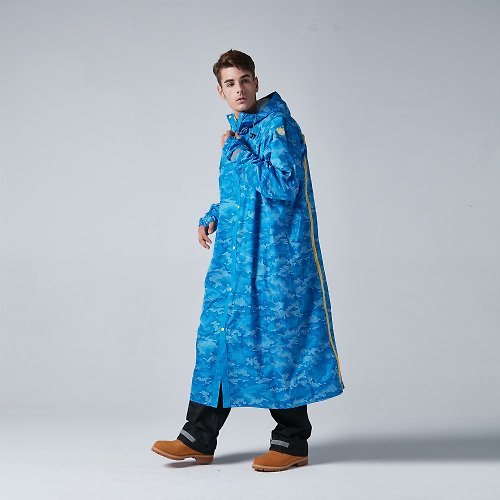 寶嘉尼 BAOGANI BAOGANI寶嘉尼 B03背包大衣雨衣 (海洋藍)