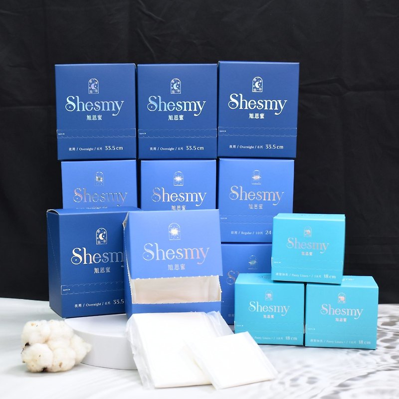 【Shesmy Sets 14 packs】Shesmy Eco-Friendly Pads | Menstrual Pads - Feminine Products - Eco-Friendly Materials 