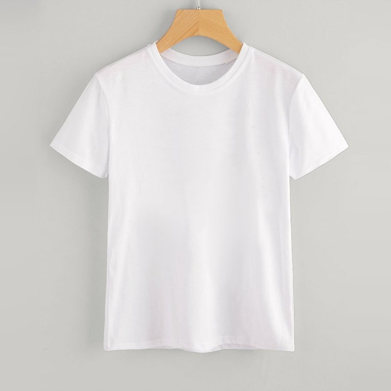 T恤印刷費-加印服務 (繪製費另計) - 似顏繪/客製畫像 - 棉．麻 白色