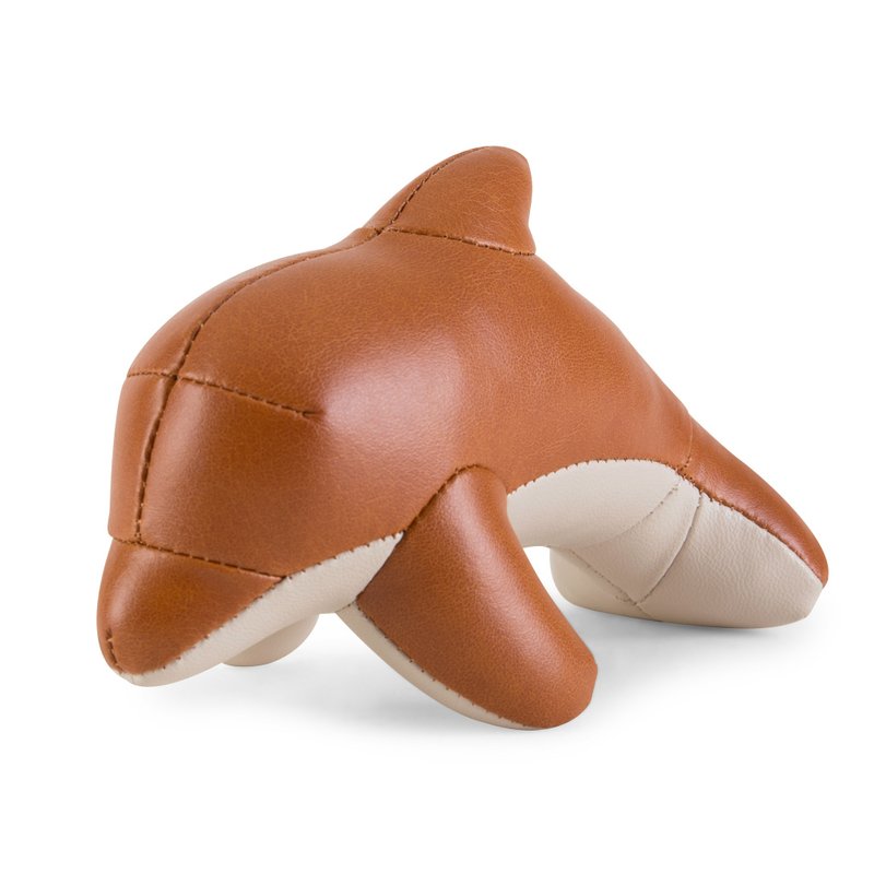 【售完即止 即將絕版】 Zuny - Dolphin 海豚造型動物紙鎮 - 擺飾/家飾品 - 人造皮革 多色