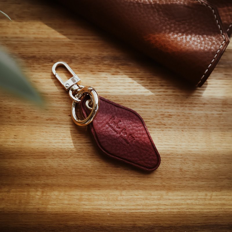 Leatherwork by me || Leather Vintage Keychain || Genuine Leather Vintage Keychain Design Handmade Leather Goods - Keychains - Genuine Leather 