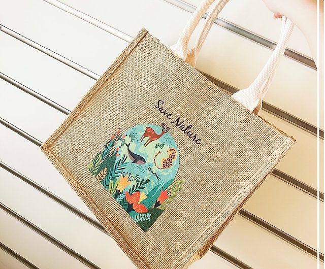 Buy Simple Shopping Bag Printed Tote Bag Shoulder Bag Handbag