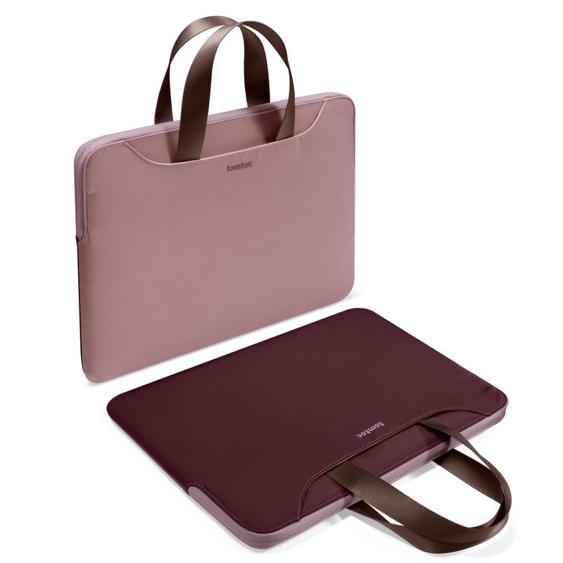 Tomtoc Urban Light Fashion Pink is suitable for 13-inch/14-inch (for M1, M2, M3) notebook computers - อื่นๆ - เส้นใยสังเคราะห์ สึชมพู